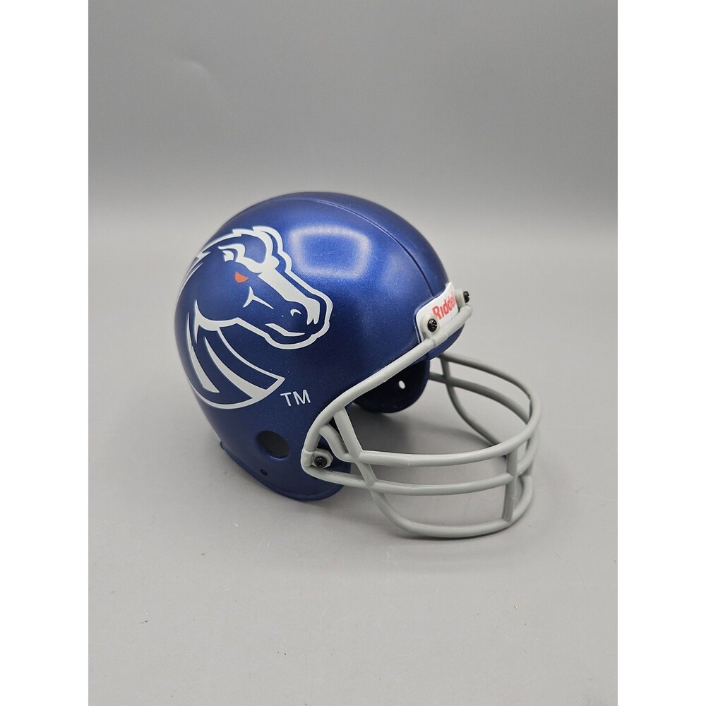 Boise State Broncos Riddell Football Helmet Mini NCAA BSU Blue Idaho